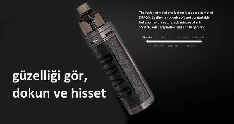 VooPoo Drag X Pod Kit Sipariş